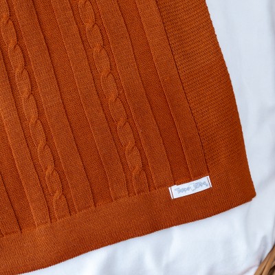  Saída de Maternidade Suspensório - Ferrugem